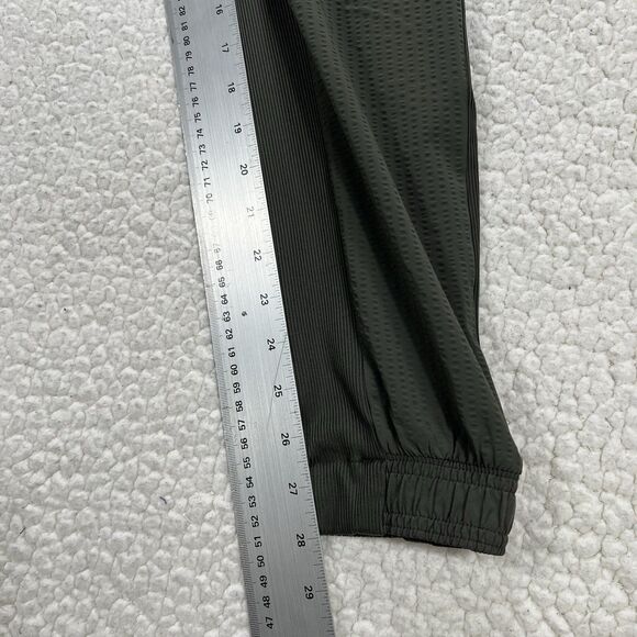 Athleta Textured Brooklyn Jogger Women’s 2 Pants Dark Olive Green Athliesure Gym - Picture 10 of 10